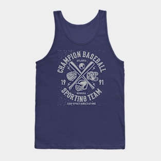 Georgia Baseball Tank Top